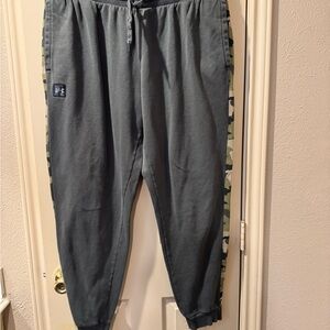 Under Armour Men's Dark Gray Joggers with Camo Accents